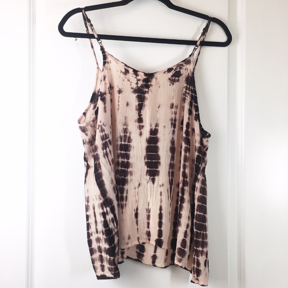 New EXIST Tank Top - Brown & Light Pink - Tie Dye - Picture 4 of 5